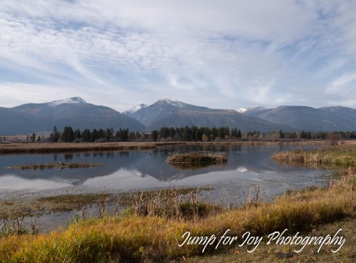 View at Lee Metcalf Nature Center
